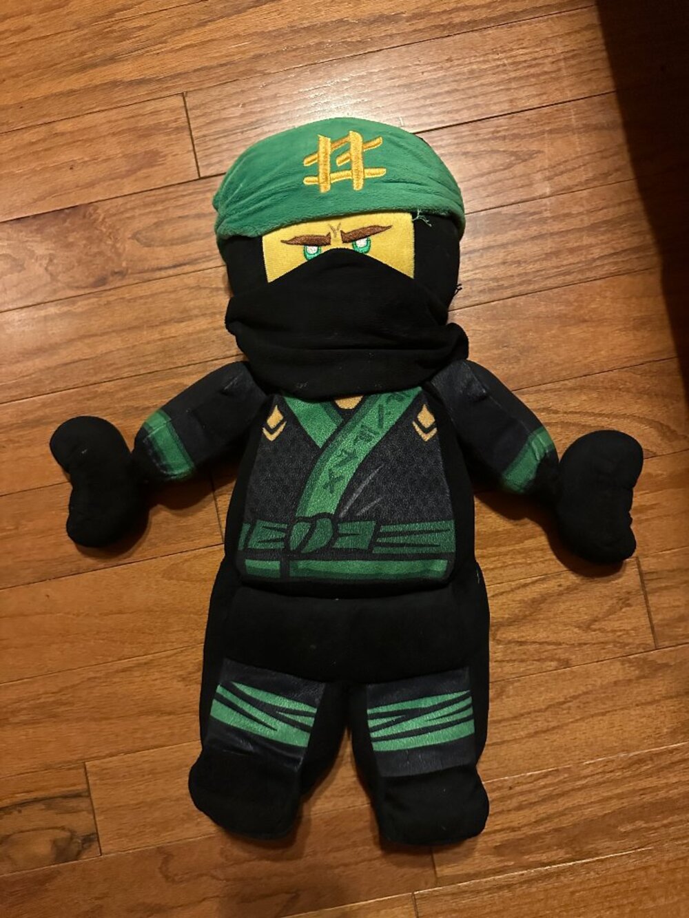 LEGO Ninjago Lloyd Green Ninja Plush 13" Stuffed Animal Toy